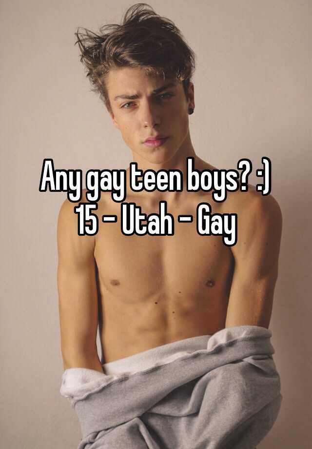 Gay teen pictures